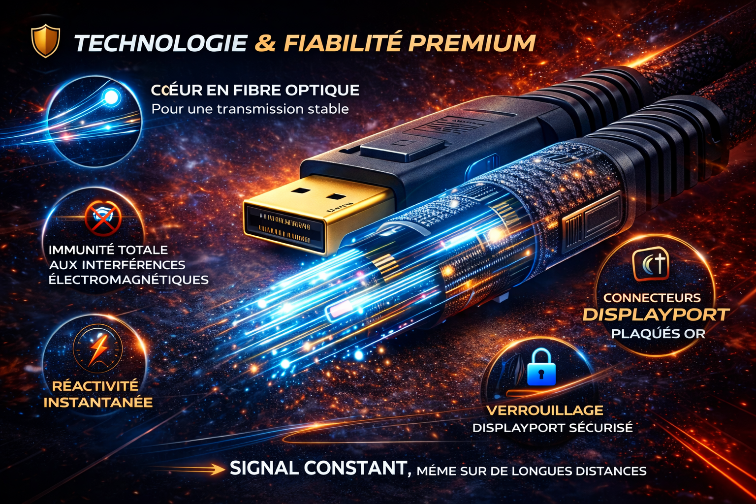 DisplayPort 1.4 NoLag Pro – Avantage compétitif