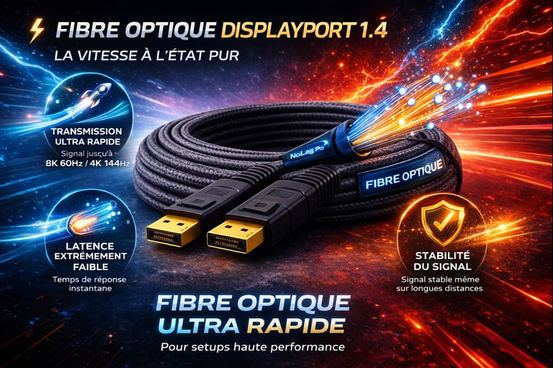 DisplayPort 1.4 NoLag Pro – Avantage compétitif